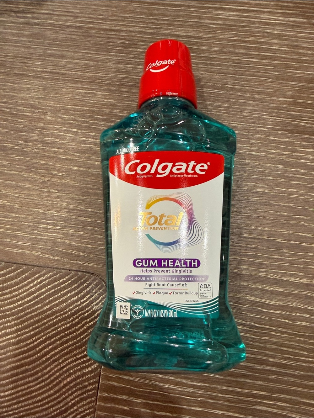 NWT Colgate Total Gum Health alcohol-free Mouthwash 16.9 oz